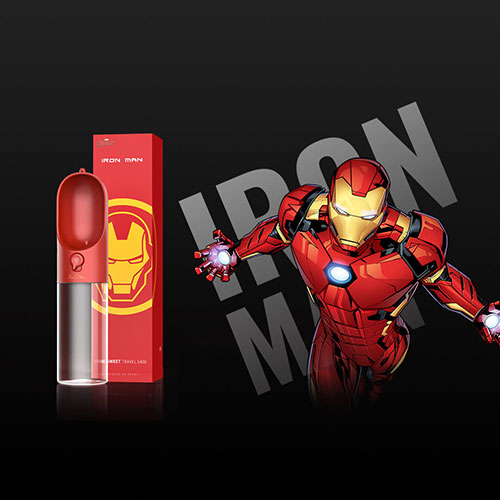 Xiaomi Petkit Portable Pet Water Bottle (300ml) Iron Man